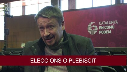 Xavier Domènech: eleccions o plebiscit