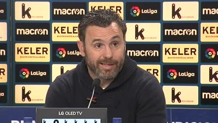 Sergio González ve a su equipo "fuerte, fiable y preciso" tras la victoria en Anoeta