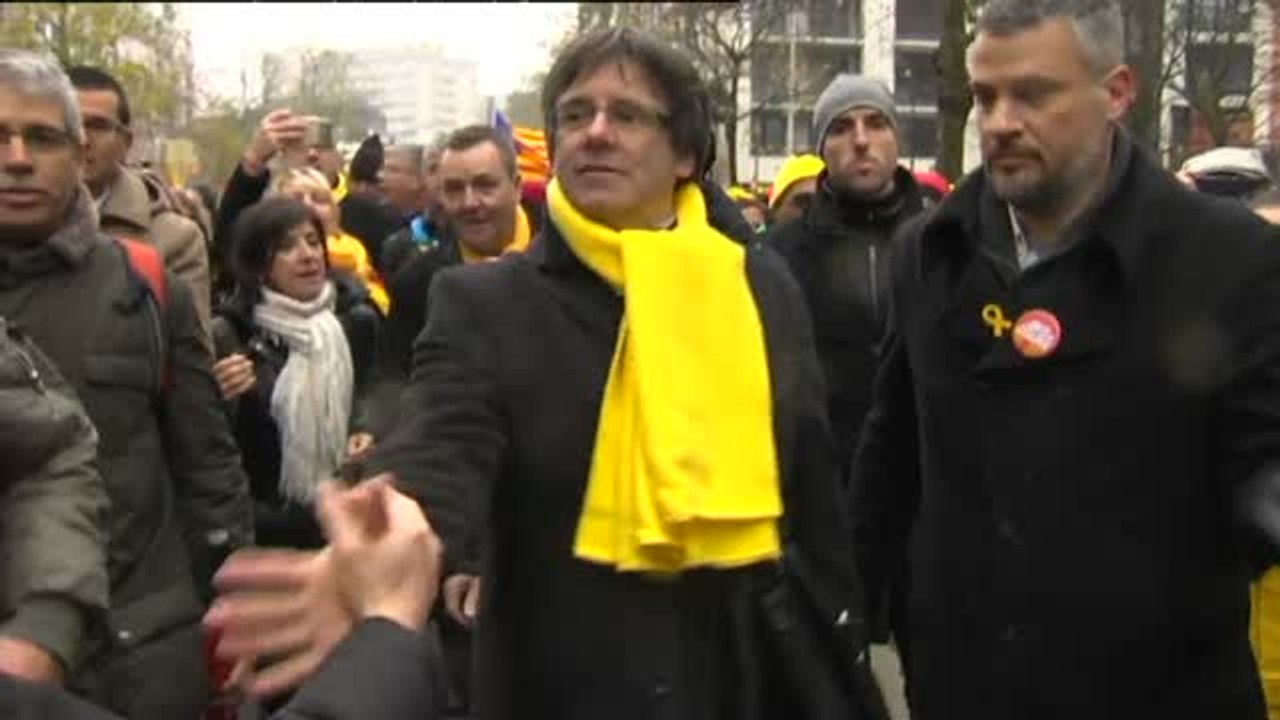 45.000 personas, según la policía belga, toman las calles de Bruselas