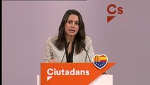 Ciudadanos advierte que votar al PSC o al PP es 