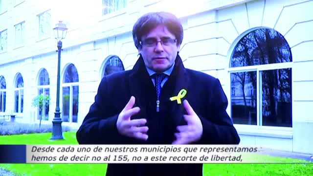 Puigdemont insiste en que impedir la investidura del actual Govern equivaldría a asumir el 155