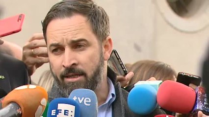 Abascal pide al Supremo la "detención inmediata y la prisión preventiva" para Torra