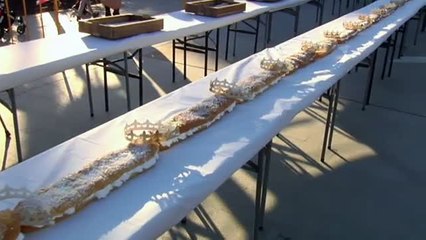 El municipio sevillano de Guillena inicia la Navidad con un roscón solidario