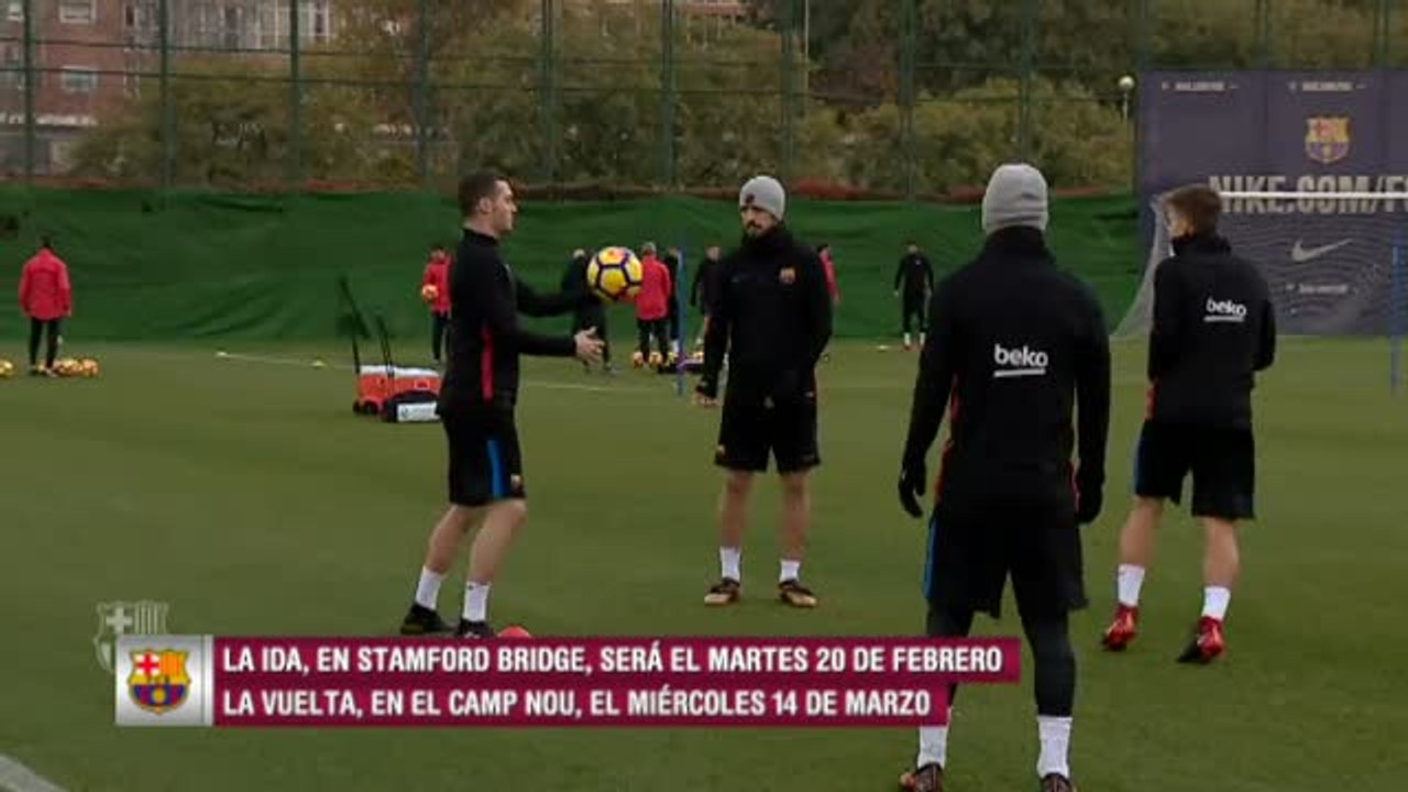 El FC Barcelona vuelve a los entrenamientos sin apenas descanso
