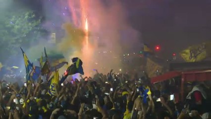 El gran despliegue de seguridad por la Copa Libertadores