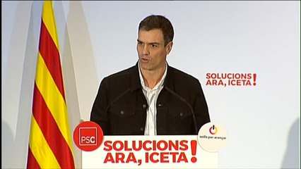 Sánchez pide a Rivera respeto para los votantes socialistas