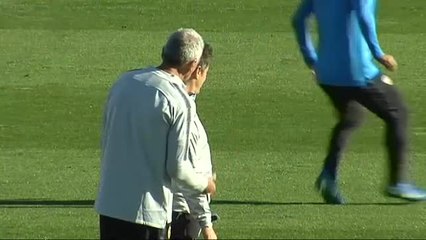 Boca se ejercita en Las Rozas