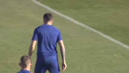 El Atlético de Madrid entrena &#039;bajo mínimos&#039;
