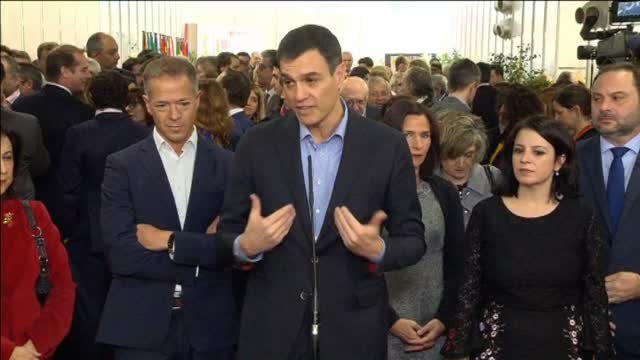 Sánchez apuesta por buscar consensos el Día de la Constitución