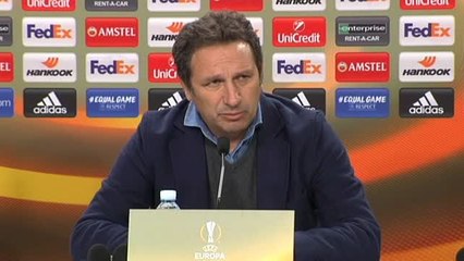 Eusebio: "Hemos hecho muchas cosas para ganar el partido"