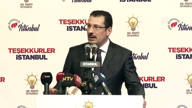 Yavuz: '(İstanbul'daki seçim) 309 sandıkta 17 bin 410 oy bizim adayımıza, AK Parti'ye yazılması gerekirken, başka partiye, partilere kaydedilmiş, yazılmıştır' - İSTANBUL