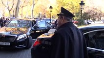 Comida de directivas antes del encuentro entre el Real Madrid y el Borussia