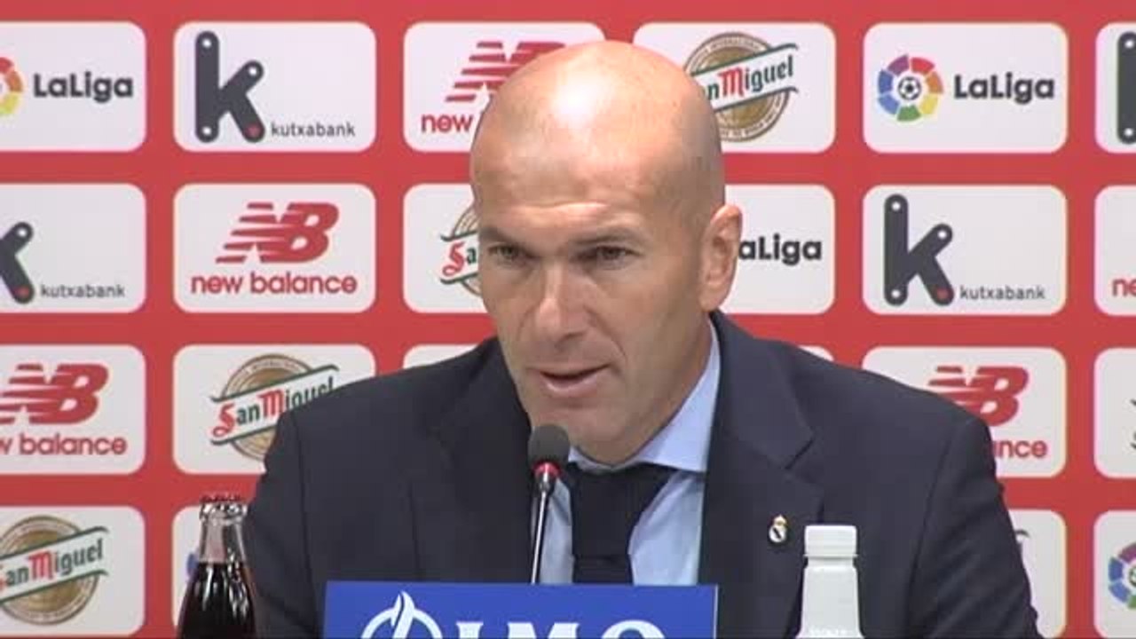 Zidane: "Estoy muy decepcionado por los jugadores"