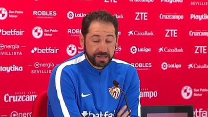 Machín: "Si bajas los brazos se lo pones más fácil al rival"