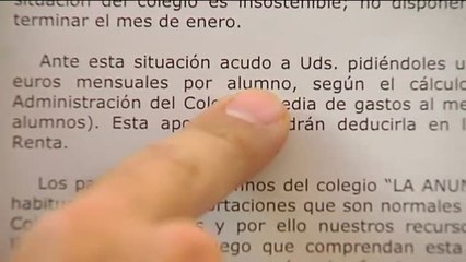 Download Video: Las cuotas a colegios concertados no desgravan