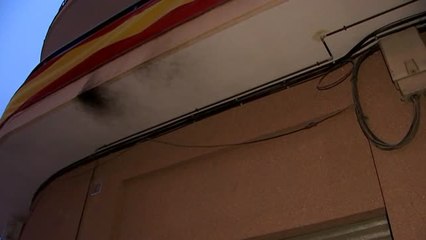 Una familia de Balsereny, en Barcelona, denuncia el intento de quemar su casa por tener una bandera de España en el balcón