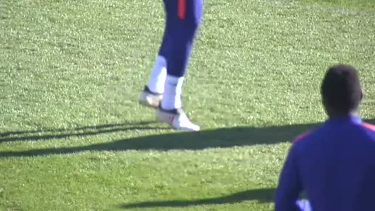 Diego Costa se entrena con normalidad y apunta a Girona