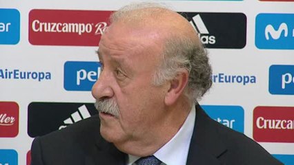 Del Bosque cree que a España le ha tocado un grupo "asequible" para el Mundial de Rusia