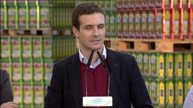 Casado espera que Andalucía sea el primer paso para cambiar el Gobierno de España