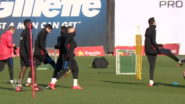 Los descartados ante el Murcia entrenan en Sant Joan Despí