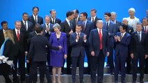Angela Merkel, principal ausencia en la foto de familia del G20