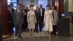 La reina Letizia y la Primera Dama China visitan el Teatro Real