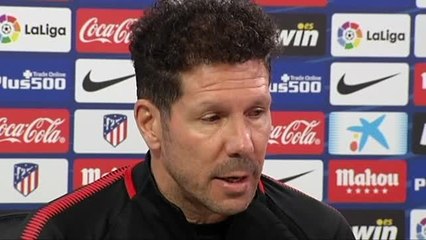 Simeone: "Renové porque creo en este equipo"