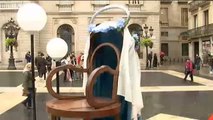 Polémica por el Belén del Ayuntamiento de Barcelona en la plaza de Sant Jaume