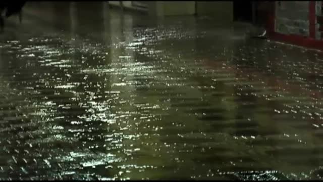 Noche pasada por agua en Gandía (Valencia)