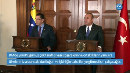 Türkiye ve Venezuela 'Ekonomik Dayanışma' Mesajı Verdi