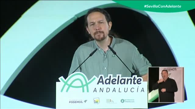 Iglesias se pregunta si con Susana Díaz hubieran existido la moción de censura y el acuerdo de presupuestos