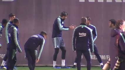 Valverde: "Todos tratamos de ayudar a Dembélé para que dé su mejor versión"