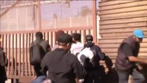 Tensión en la frontera de Estados Unidos con Tijuana (México)