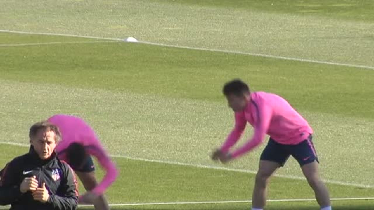 Simeone convoca a 18 jugadores para el partido ante la Roma