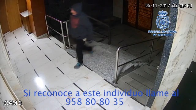 Policía solicita colaboración para identificar al autor de un incendio