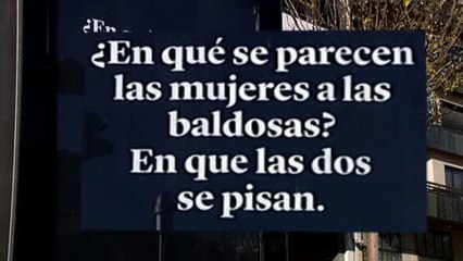 Provocadora campaña contra el maltrato a la mujer en Zamora