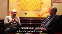 Jean-Louis Debré rencontre Roberto Saviano