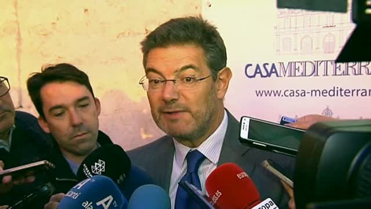 Catalá: "Confío en que Puigdemont y los exconsellers sean entregados conforme al procedimiento"