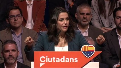 Arrimadas: "Nunca les pediré a los independentistas, como me dijo Gispert, que se vayan a las tierras de sus antepasados"