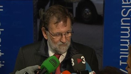 Rajoy sobre las declaraciones de Rovira: "Es absolutamente falso, una enorme mentira y una vergüenza"