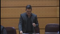 Un senador de Compromís le enseña a 'M. Rajoy' los 'papeles de Bárcenas'