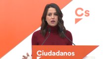Ciudadanos pide a Sánchez que cumpla su palabra y convoque elecciones