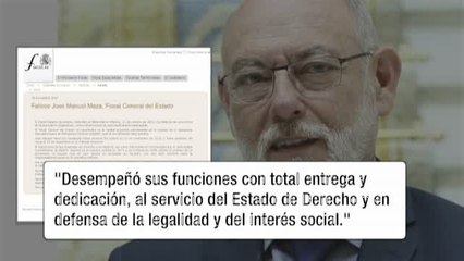 La Casa Real y el mundo judicial y político lamentan la muerte del fiscal general del Estado