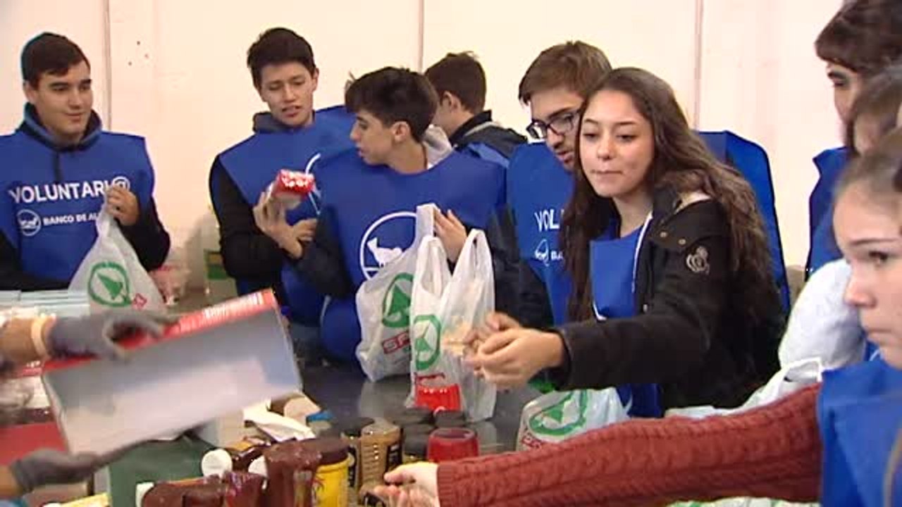 El Banco de Alimentos necesita 130.000 voluntarios para "La Gran Recogida"