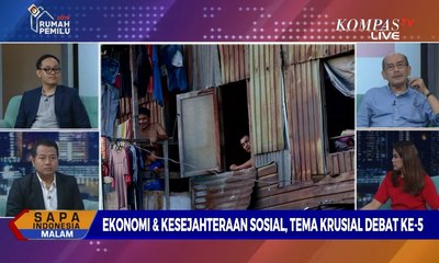 Dialog: Ekonomi dan Kesos Bahasan Menarik di Debat ke-5 Pilpres (1)