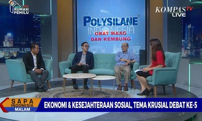 Dialog: Ekonomi dan Kesos Bahasan Menarik di Debat ke-5 Pilpres (2)