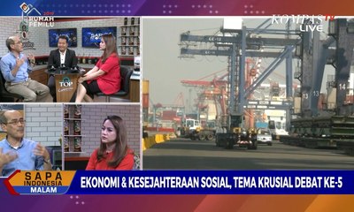 Dialog: Ekonomi dan Kesos Bahasan Menarik di Debat ke-5 Pilpres (3)
