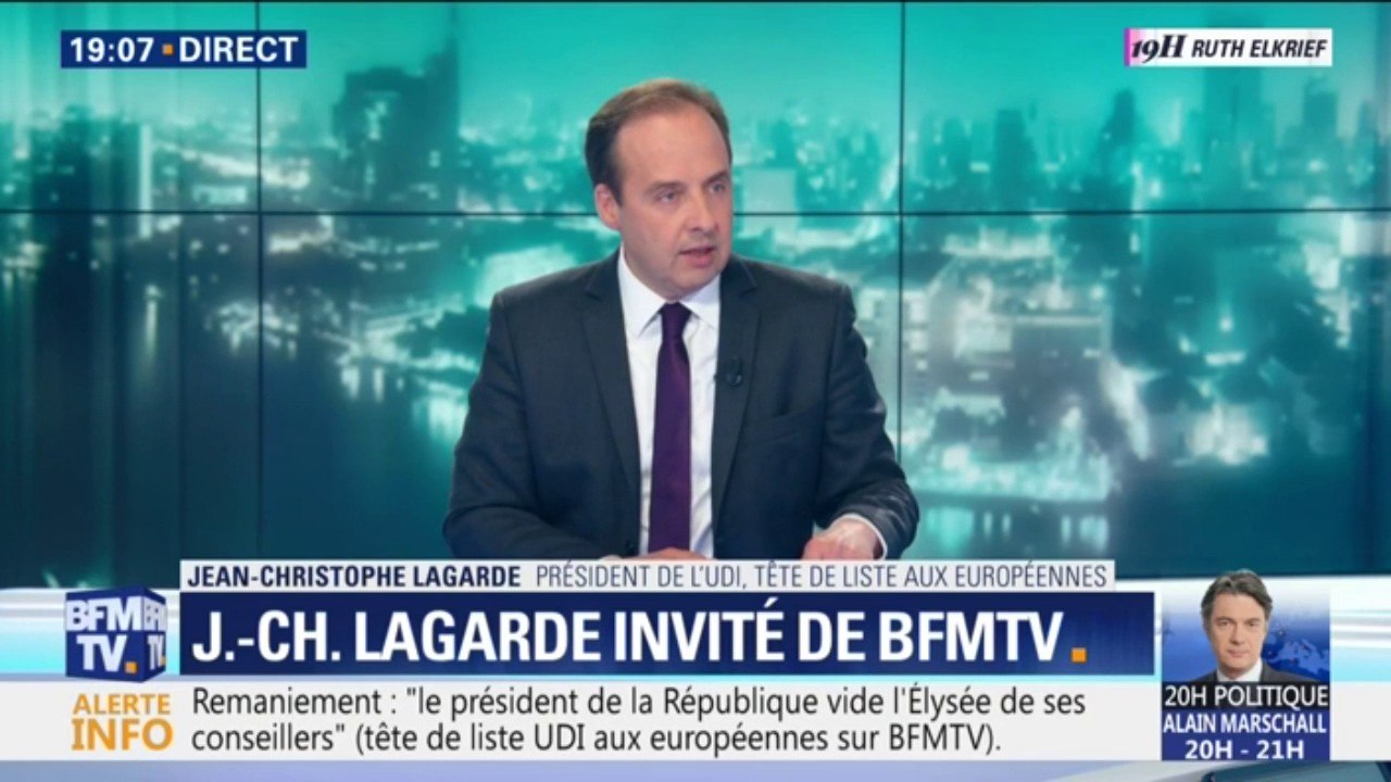 Jean-Christophe Lagarde (UDI): Emmanuel Macron "ne propose pas de vrai changement"