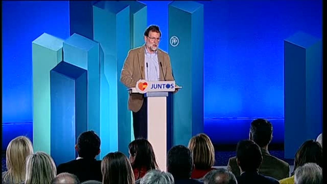 Rajoy: "Queremos que el 21-D haya una votación masiva para poner en marcha una nueva etapa de respeto a las reglas del juego"