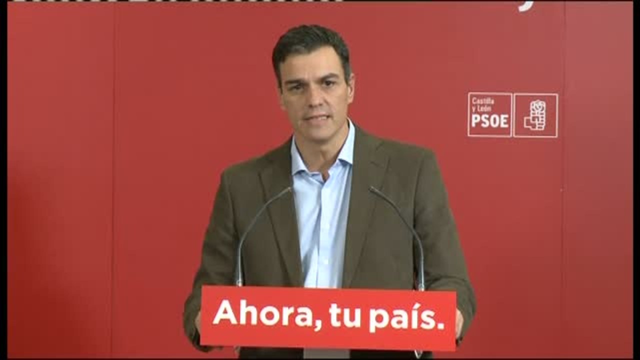 Sánchez acusa a Unidos Podemos de "comprar la retórica de los secesionistas"